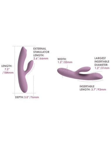 Trysta Neo Vibromasseur Lapin Connecté SVAKOM | Roselyse
