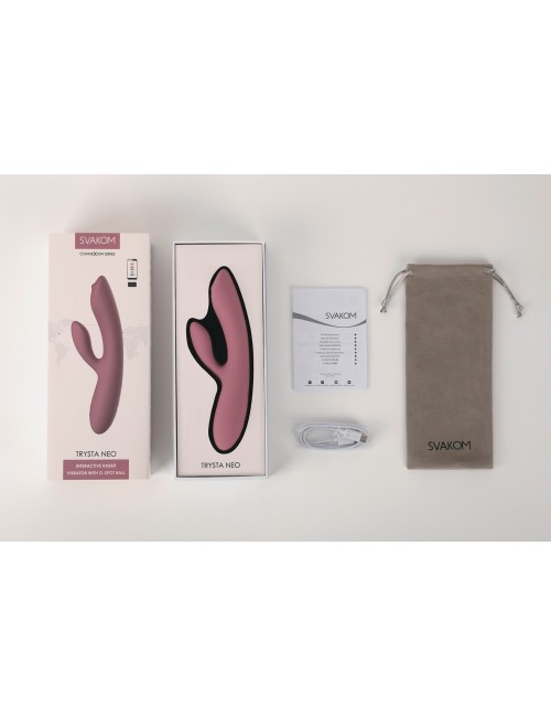 Trysta Neo Vibromasseur Lapin Interactif Connecté - SVAKOM