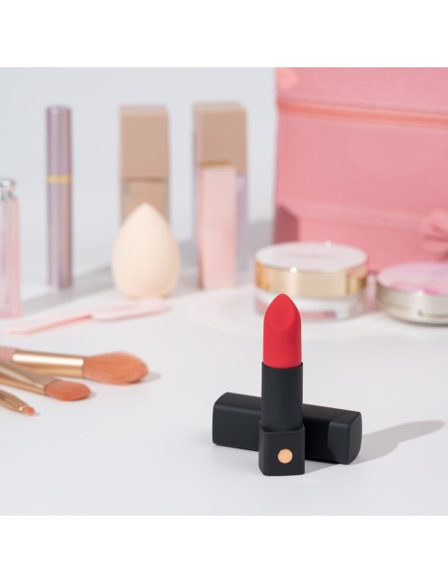 Exomoon Mini Vibromasseur Rouge à Lèvres Connecté - Lovense