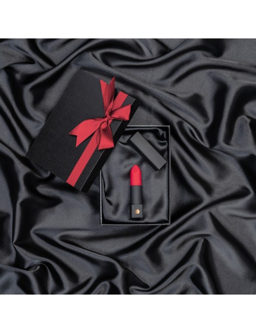 Exomoon Mini Vibromasseur Rouge à Lèvres Connecté - Lovense