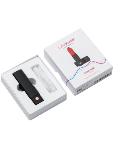Exomoon Mini Vibromasseur Rouge à Lèvres Lovense | Roselyse