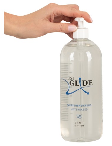 Just Glide Lubrifiant à base d'eau 1 Litre | Roselyse Lingerie