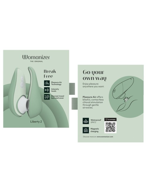 Stimulateur Clitoridien Womanizer Liberty 2 - Turquoise