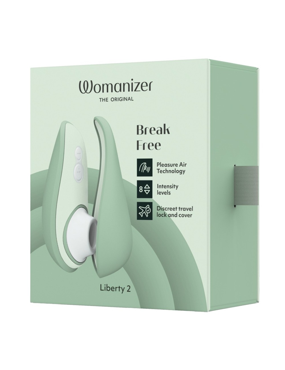 Stimulateur Clitoridien Womanizer Liberty 2 - Turquoise