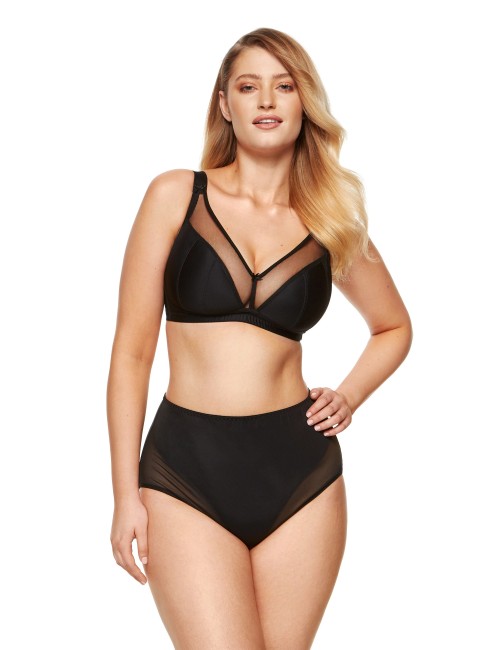Soutien-gorge doux sans fil Zara noir