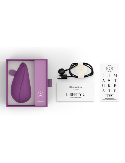 Stimulateur Clitoridien Womanizer Liberty 2 - Violet
