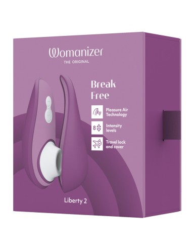 Stimulateur Clitoridien Womanizer Liberty 2 - Violet