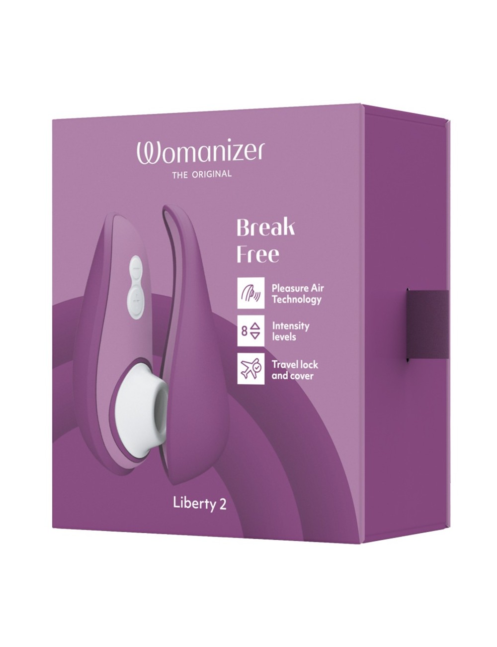 Stimulateur Clitoridien Womanizer Liberty 2 - Violet
