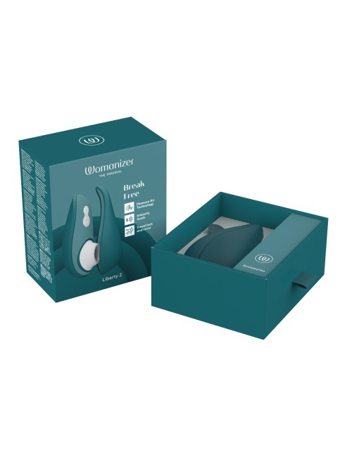 Stimulateur Clitoridien Womanizer Liberty 2 - Vert