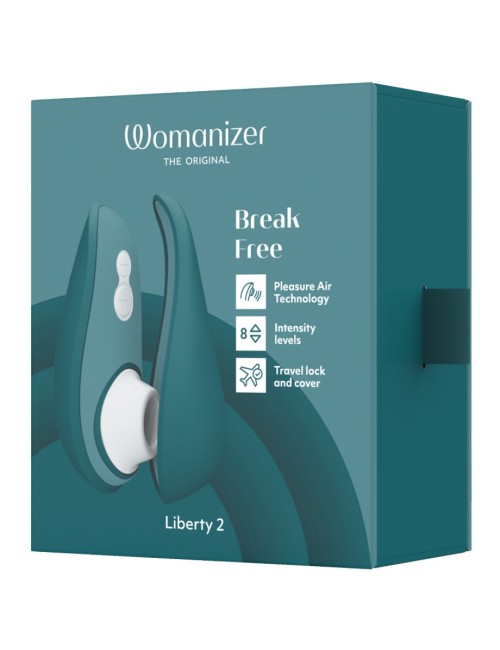 Stimulateur Clitoridien Womanizer Liberty 2 - Vert