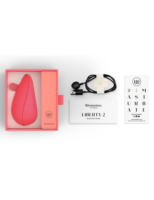 Stimulateur Clitoridien Womanizer Liberty 2 - Rose