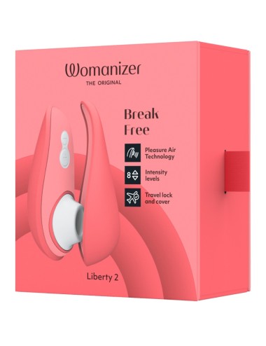 Stimulateur Clitoridien Womanizer Liberty 2 - Rose