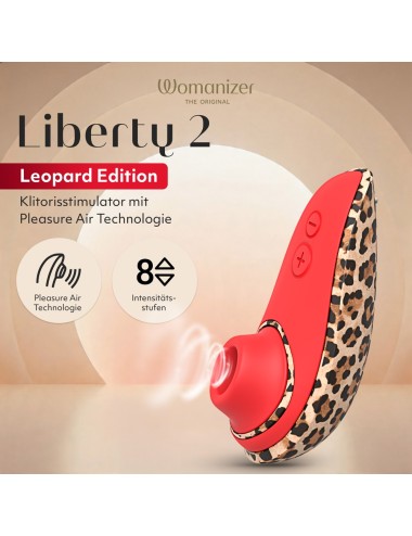 Stimulateur Clitoridien Womanizer Liberty 2 - Brown -Leopard