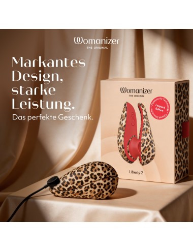 Stimulateur Clitoridien Womanizer Liberty 2 - Brown -Leopard