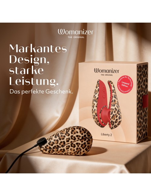 Stimulateur Clitoridien Womanizer Liberty 2 - Brown -Leopard