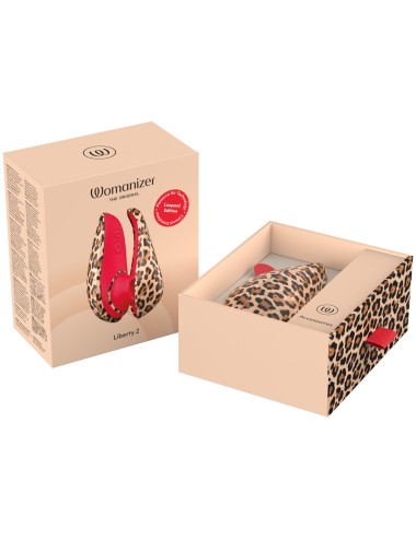 Stimulateur Clitoridien Womanizer Liberty 2 - Brown -Leopard