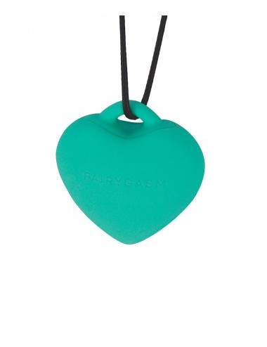 Stimulateur pendentif PleasureStone vert - FairyGasm