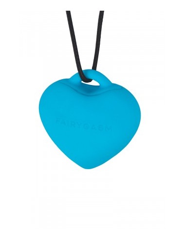 Stimulateur pendentif PleasureStone bleu - FairyGasm