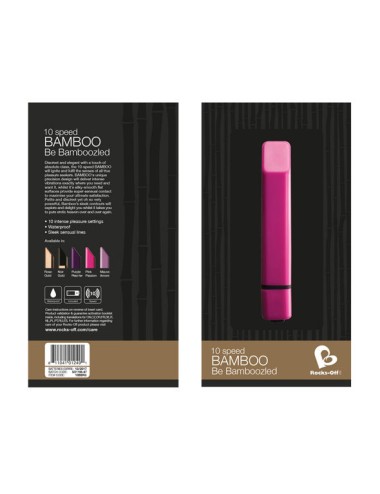 Stimulateur Rocks Off Bambou Or | Roselyse Lingerie