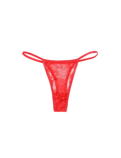 Kimono sexy en dentelle transparente et string