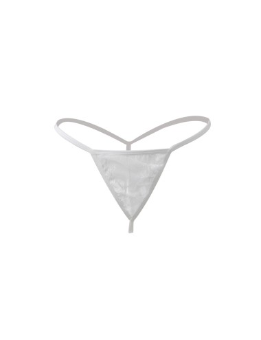 Kimono sexy en dentelle transparente avec string | Paris Hollywood