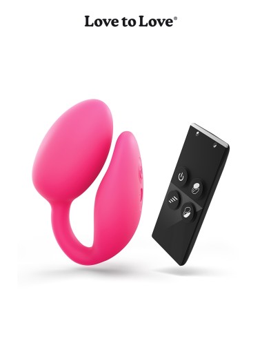 Oeuf vibrant connecté Magic Fugu rouge - Magic Motion