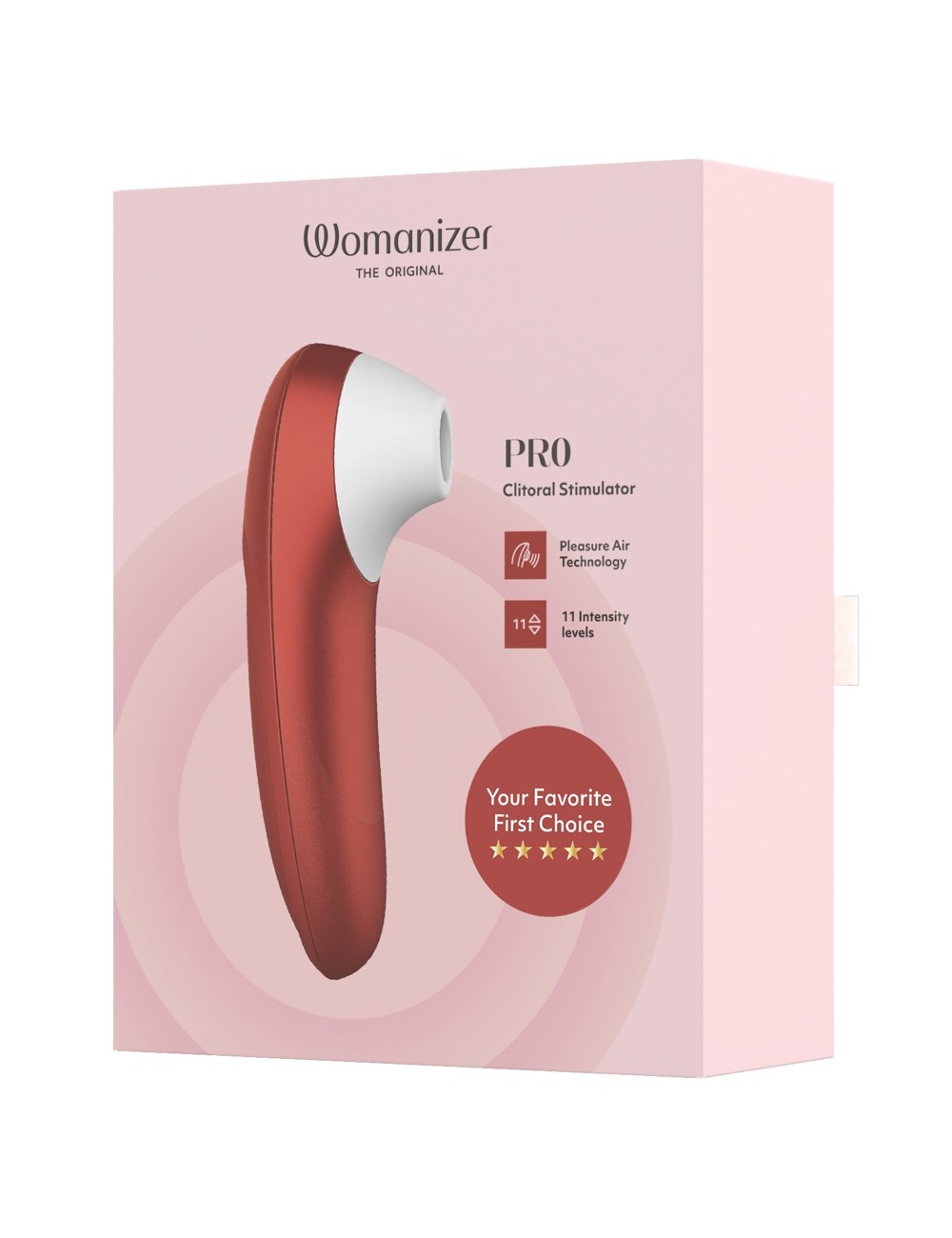 Womanizer Pro Rouge - Accessoire Sensuel Air Pulse
