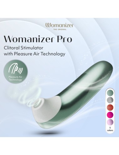 Womanizer Pro Turquoise - Accessoire Sensuel Air Pulse | Roselyse