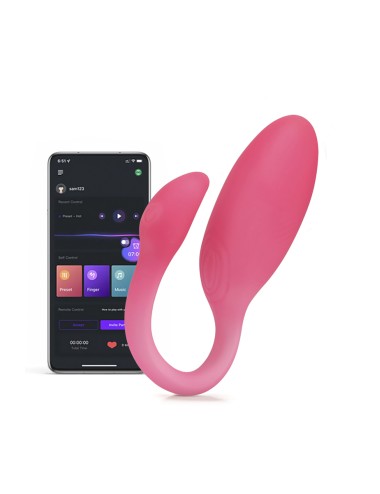Stimulateur connecté Flamingo Max rose - Magic Motion