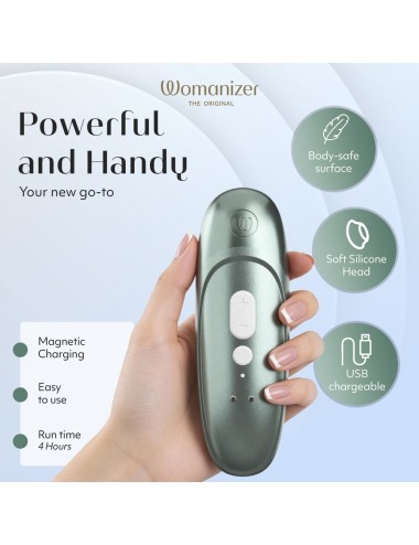 Womanizer Pro Turquoise - Accessoire Sensuel Air Pulse | Roselyse