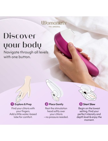 Womanizer Pro Rose - Lingerie & Accessoire Intime | Roselyse