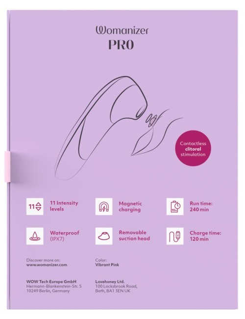 Stimulateur Pro Rose Womanizer