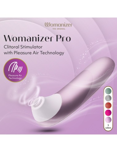 Womanizer Pro Violet - Sextoy Air Pulse & Accessoire | Roselyse