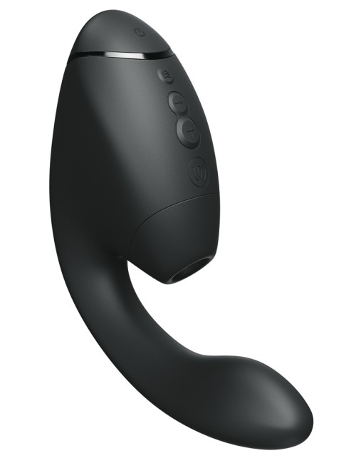 WOMANIZER NEXT DUO NOIR – STIMULATEUR CLITORIEN & G-SPOT HAUT DE GAMME