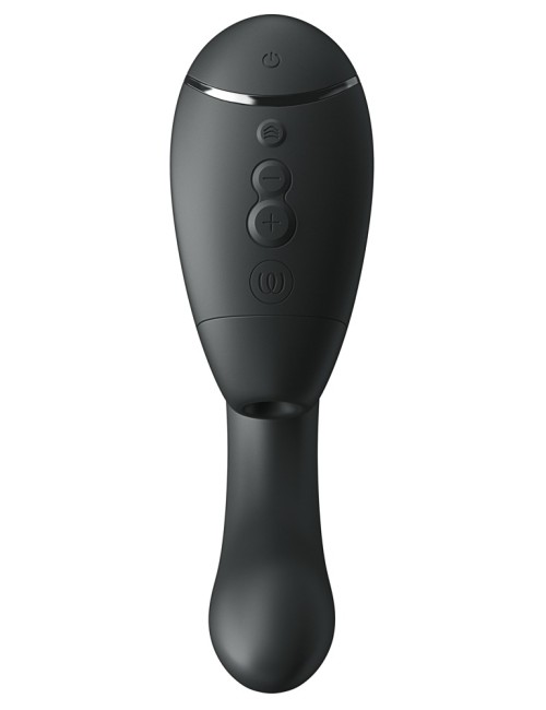 WOMANIZER NEXT DUO NOIR – STIMULATEUR CLITORIEN & G-SPOT HAUT DE GAMME