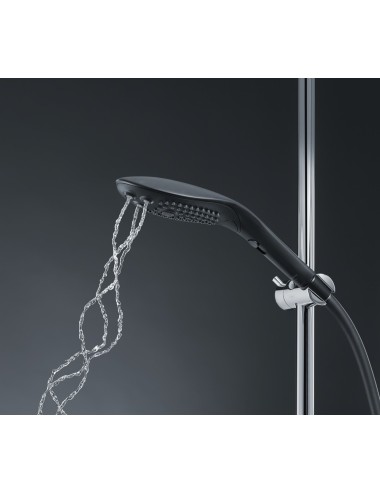 Womanizer Wave Noir - Pommeau Hydro-Stimulateur | Roselyse Lingerie