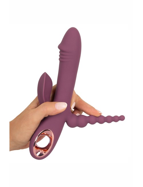 Vibro slim triple plum - You2toys
