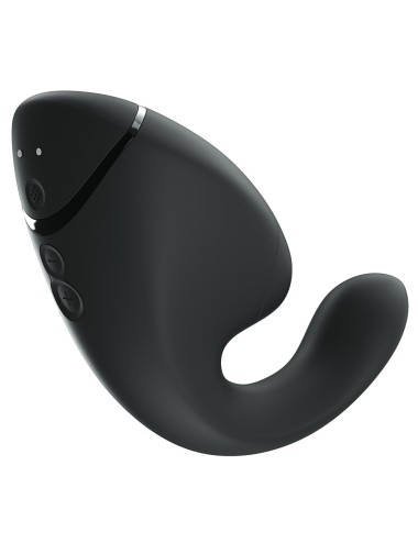 WOMANIZER NEXT DUO NOIR – STIMULATEUR CLITORIEN & G-SPOT HAUT DE GAMME