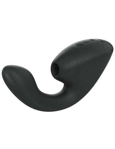 WOMANIZER NEXT DUO NOIR – STIMULATEUR CLITORIEN & G-SPOT HAUT DE GAMME