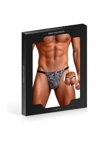 String Sexy Homme Imprimé Zèbre - Lingerie Intime | Roselyse Lingerie