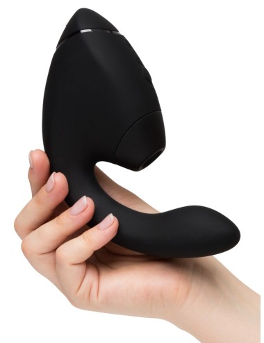 WOMANIZER NEXT DUO NOIR – STIMULATEUR CLITORIEN & G-SPOT HAUT DE GAMME