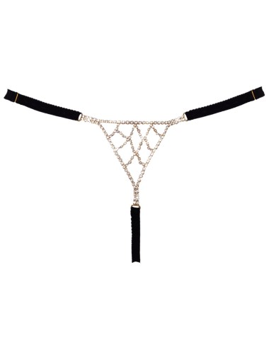 String Femme Bijou Strass au Dos - Lingerie Sexy | Roselyse