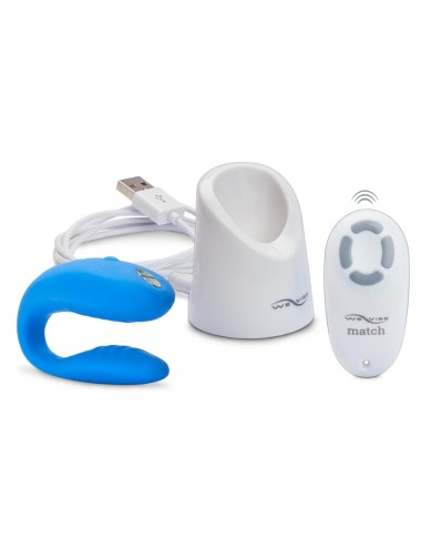 Vibromasseur Couple We-Vibe Match Télécommandé | Roselyse Lingerie