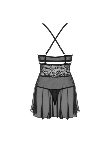 838-BAB-1 Babydoll - Noir