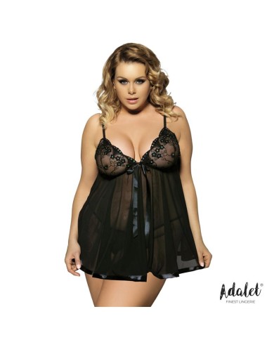 Nuisette Numa & String Grandes Tailles 44-46 | Roselyse Lingerie