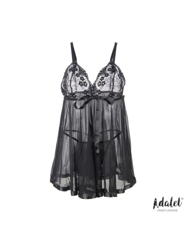 Nuisette Numa & String Grandes Tailles 44-46 | Roselyse Lingerie