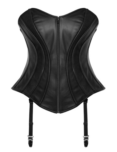 Corset en Cuir Sans Bretelles Zado | Roselyse Lingerie