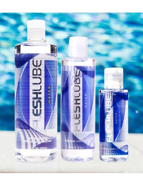 Lubrifiant à base d'eau FleshLube (100ml, 250ml, 500ml)
