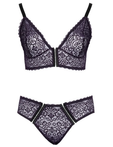 Ensemble Soutien-Gorge Violet Grande Taille 4XL | Roselyse Lingerie