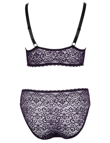Ensemble Soutien-Gorge Violet Grande Taille 4XL | Roselyse Lingerie